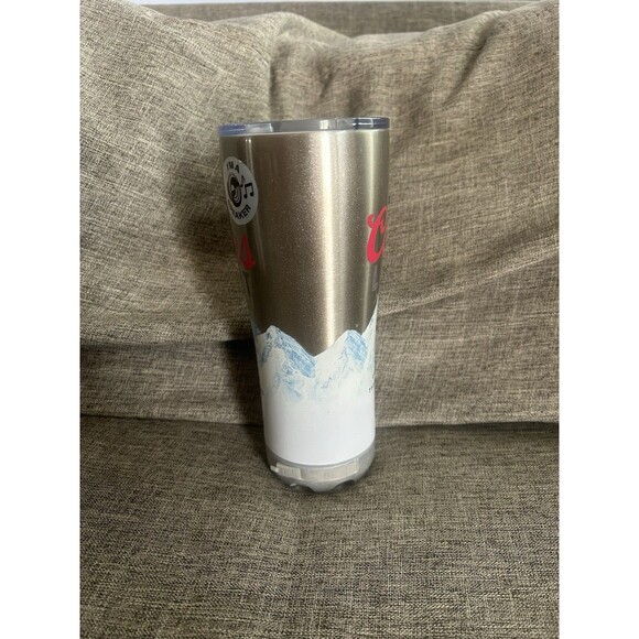 Coors Light Stainless Steel Tumbler And Speaker With Lid Gray - Picture 4 of 11